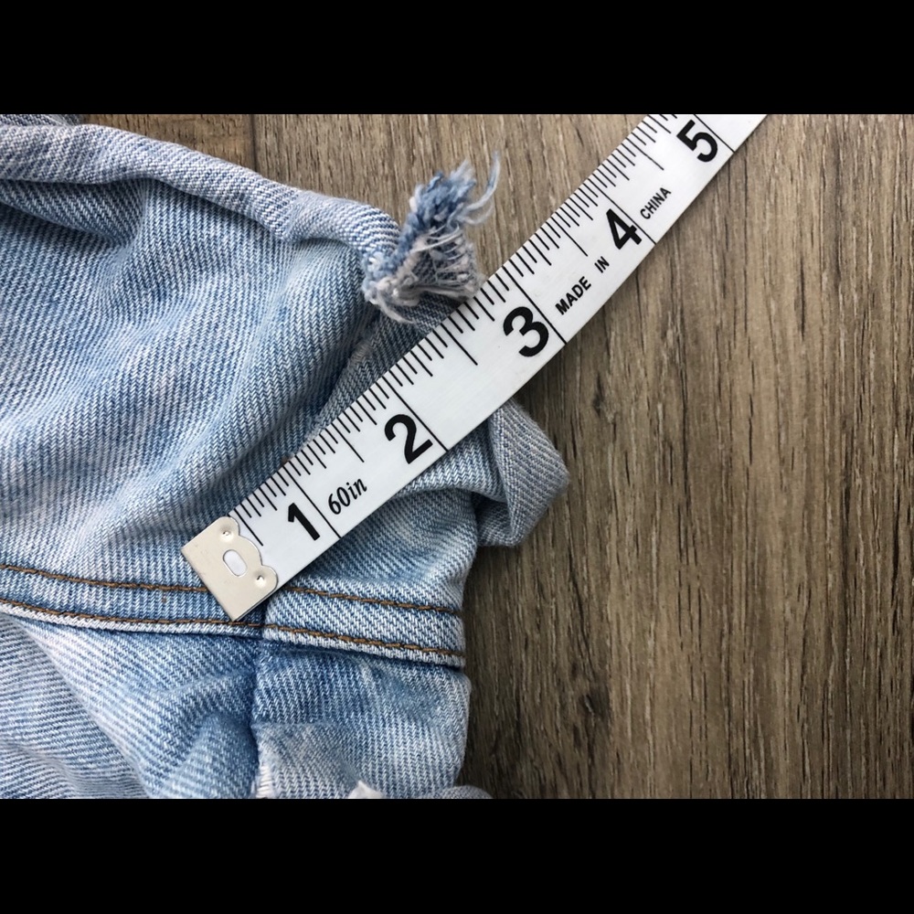 Bill Blass Vintage Jean Shorts size 10 - Picture 8 of 8